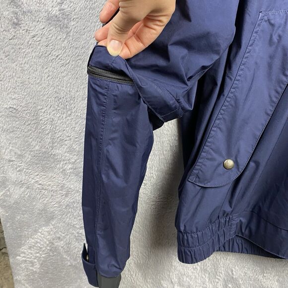 FootJoy Jacket Mens Size XL Blue Logo Golf‎ Outdoors Zip Off Sleeve Dryjoy READ - Picture 5 of 12